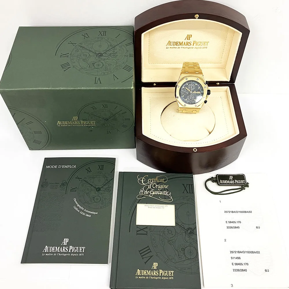 Audemars Piguet Royal Oak Offshore 25721BA.OO.1000BA.02 Blue Dial