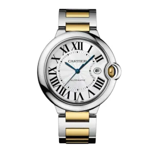 Ballon Bleu de Cartier 42 mm Steel and Yellow Gold Watch