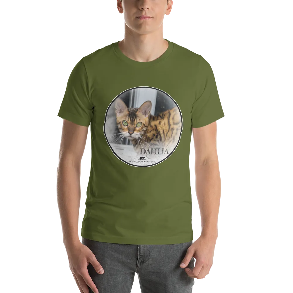 Bengal Dahlia Short-Sleeve Unisex T-Shirt