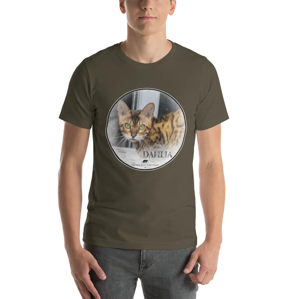 Bengal Dahlia Short-Sleeve Unisex T-Shirt