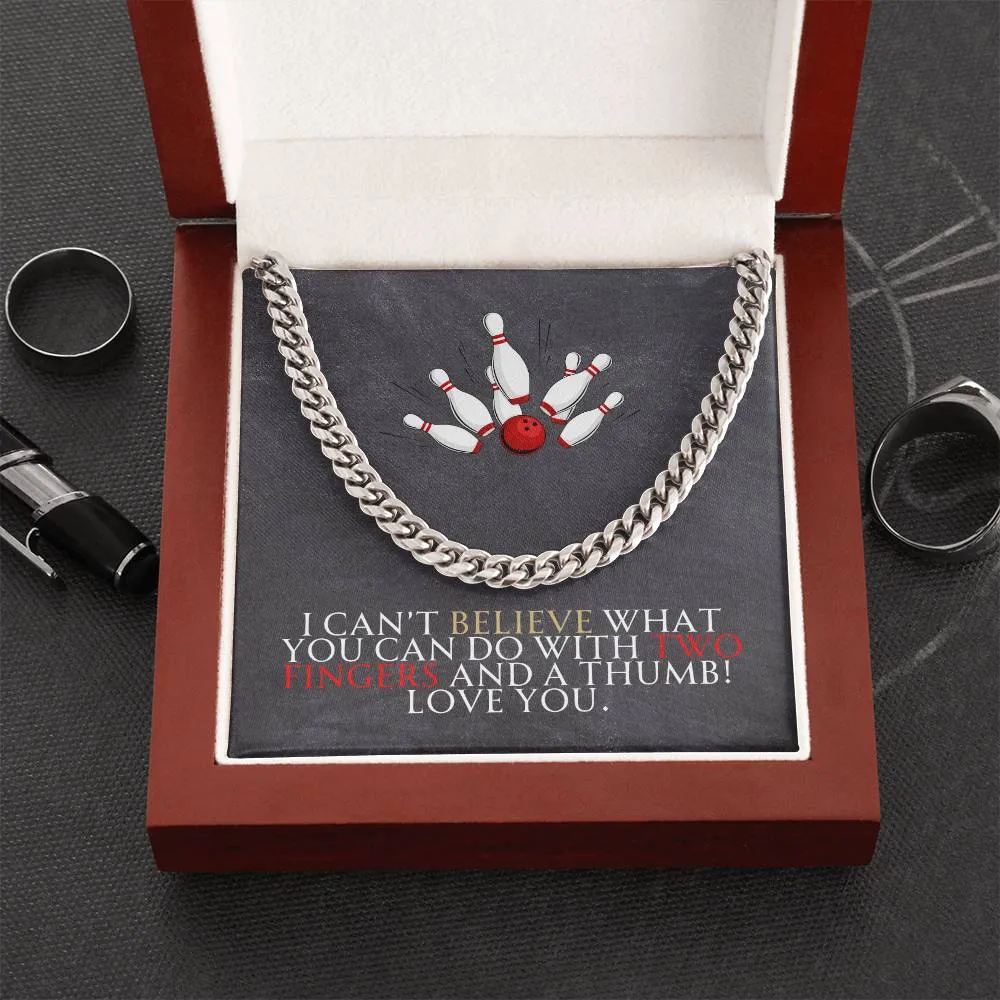 Bowler Cuban Link Necklace