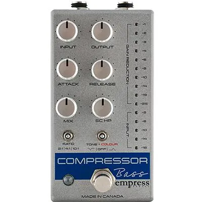 EMPRESS EFFECTS Compressor Bass Silver