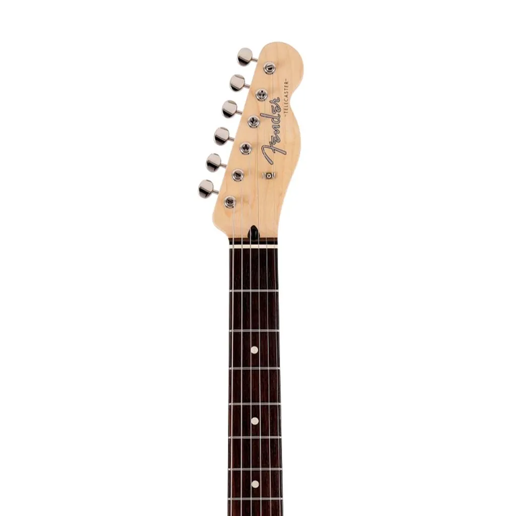 Fender Japan Hybrid II Telecaster Electric Guitar, RW FB, Flamingo Pink