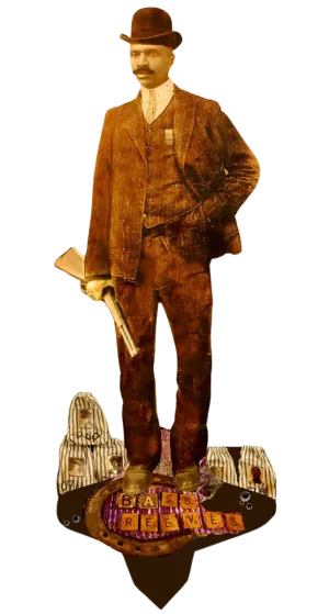 Garden Art - First Black Lawman: Bass Reeves