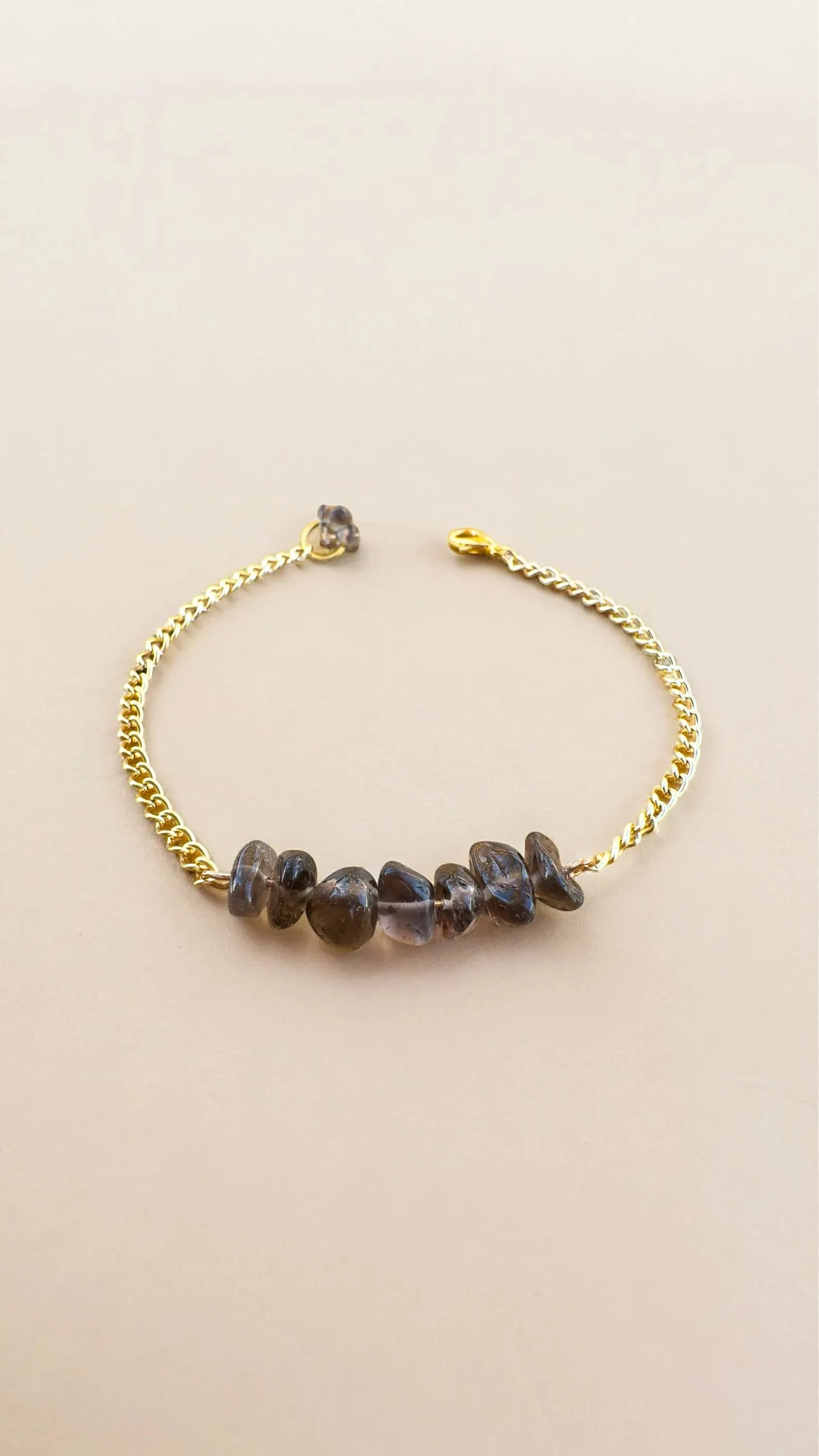 Handmade Smoky Quartz Bracelet