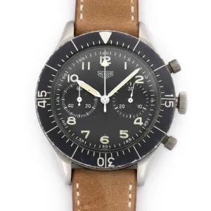 Heuer Bundeswehr Military Chronograph Watch Ref. 1550