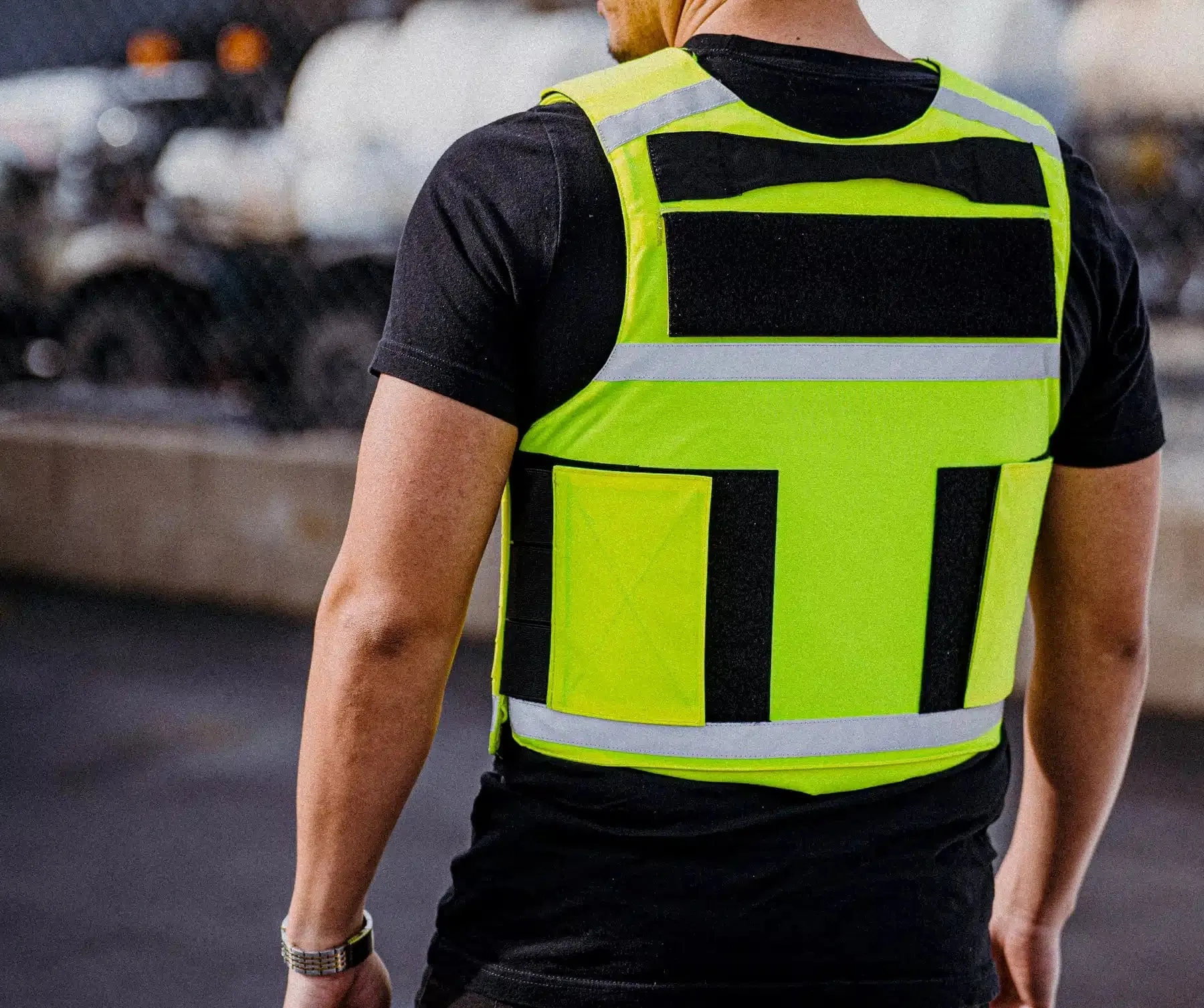 High-Vis Overt Vest Level IIIA