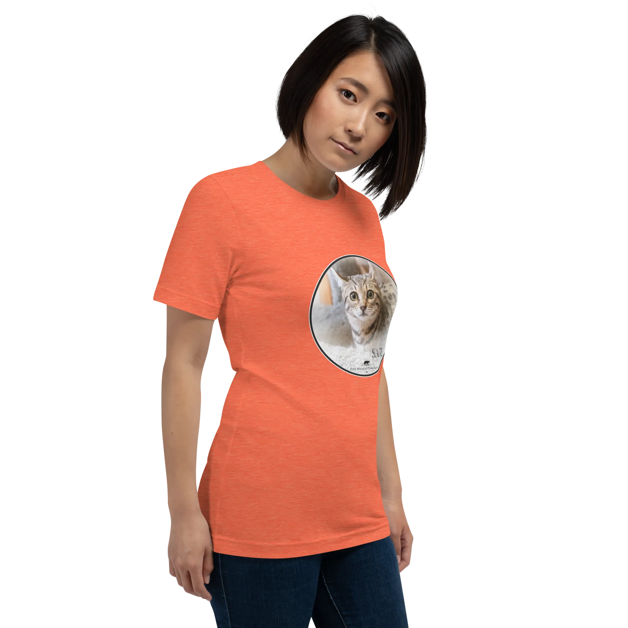 Highlander Lynx Hybrid Sage Unisex t-shirt