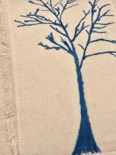 Indigo on White Shibori Throw Pillows