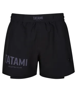 JJ Club Hybrid High Cut Shorts - Black