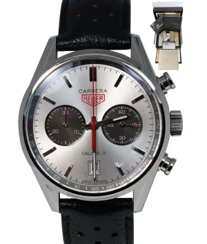 MINT TAG Heuer Carrera Jack Heuer 80th Birthday Calibre 17 CV2119 41mm Watch