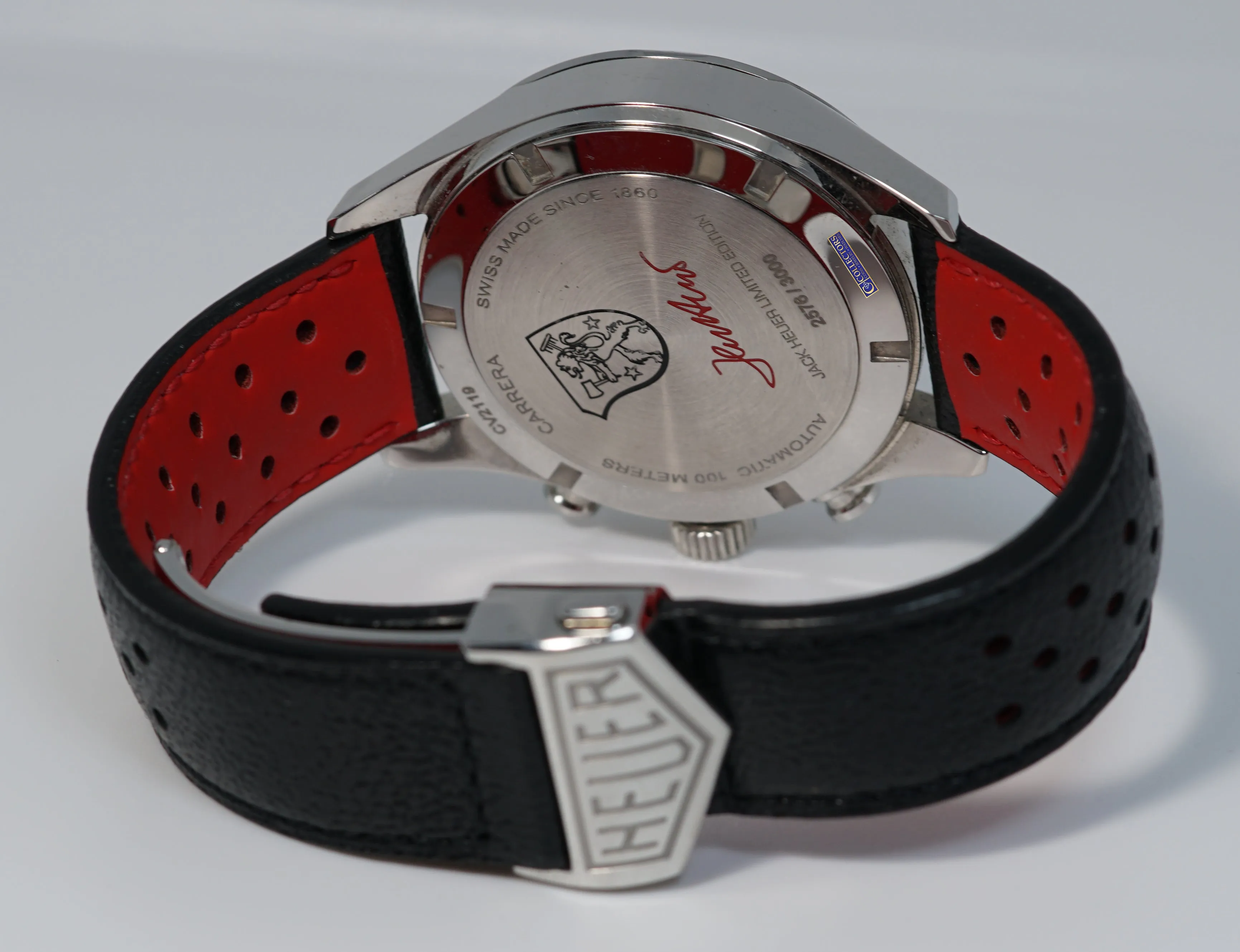 MINT TAG Heuer Carrera Jack Heuer 80th Birthday Calibre 17 CV2119 41mm Watch