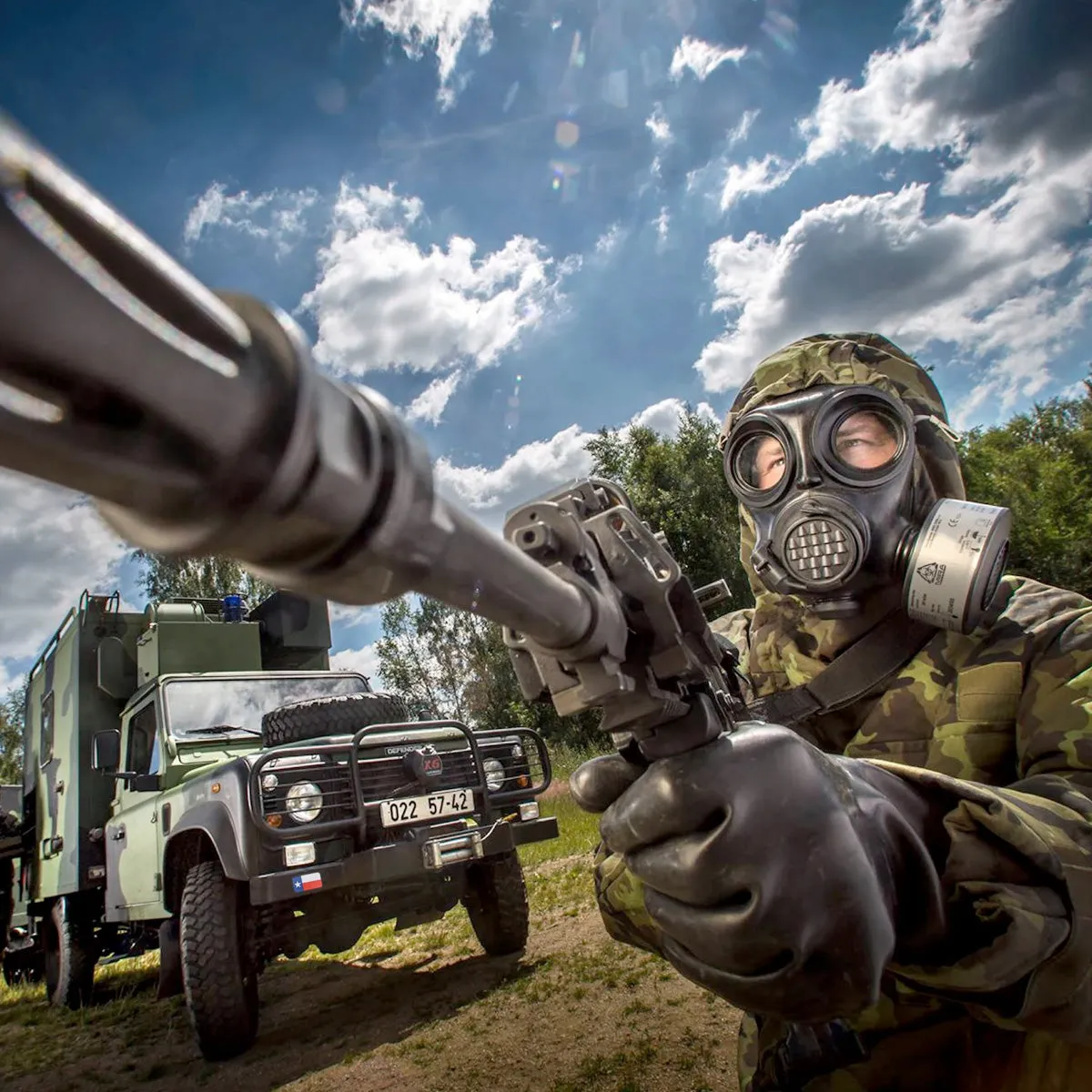 MIRA Safety CM-7M Military Gas Mask CBRN Protection Military Special Forces, Police Squads, and Rescue Teams