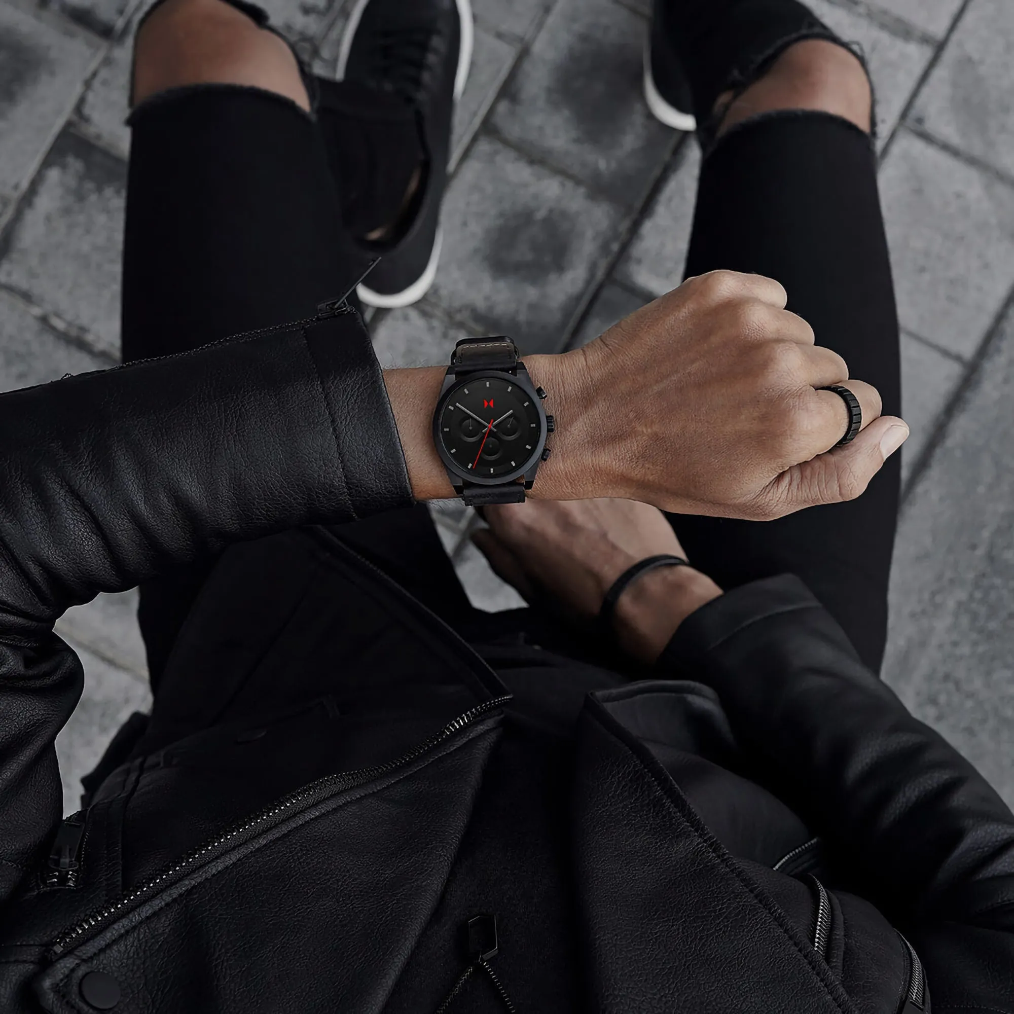 MVMT Element Chrono Ember Black Men's watch