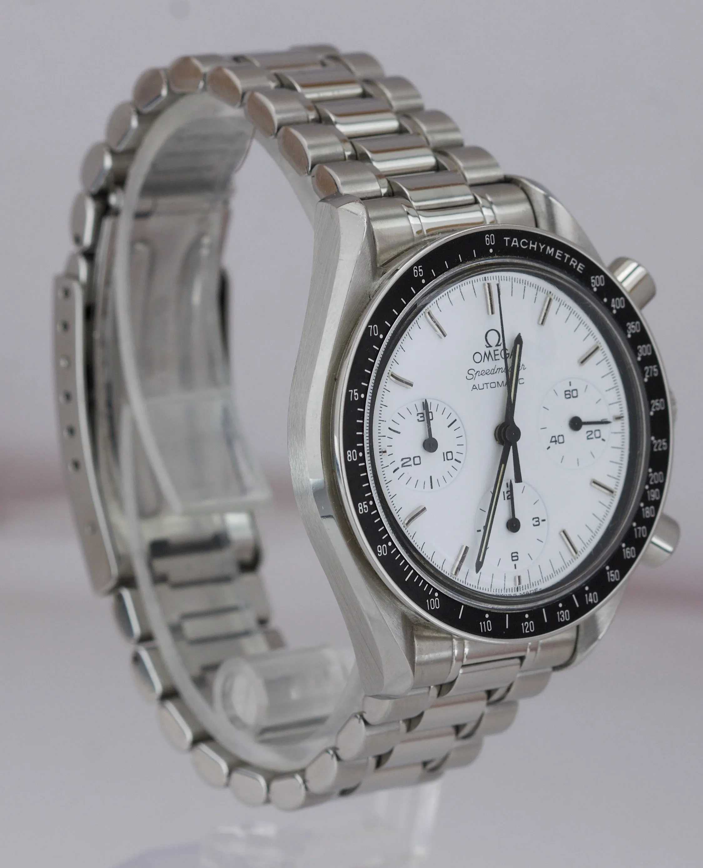 Omega Speedmaster Reduced SNOOPY LITE 39mm Automatic 3510.20 WHITE Steel Watch