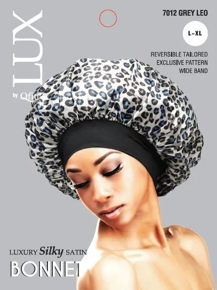 Pattern Luxury Silky Satin Bonnet