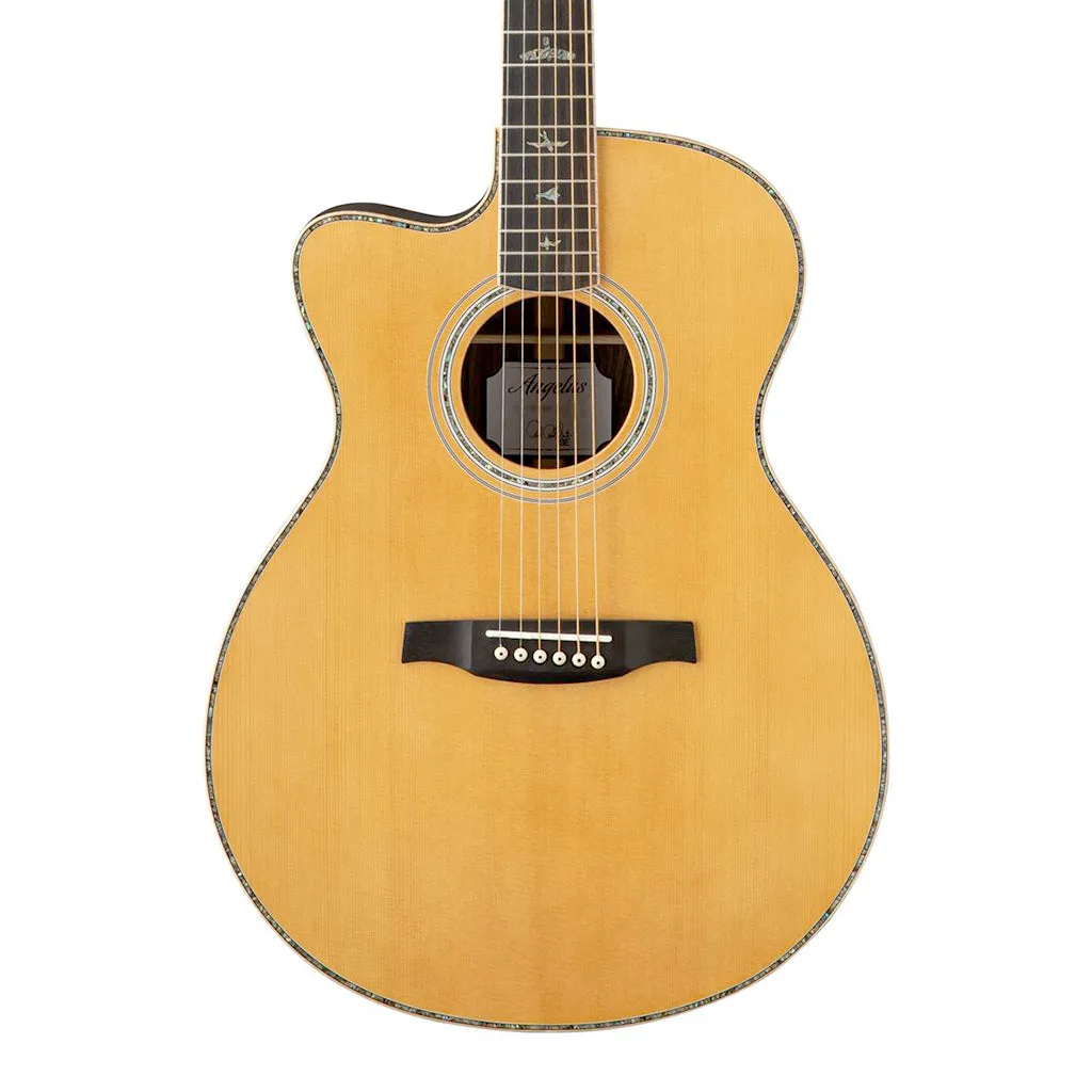 PRS SE A60E Angelus Left Handed Acoustic Guitar - Natural