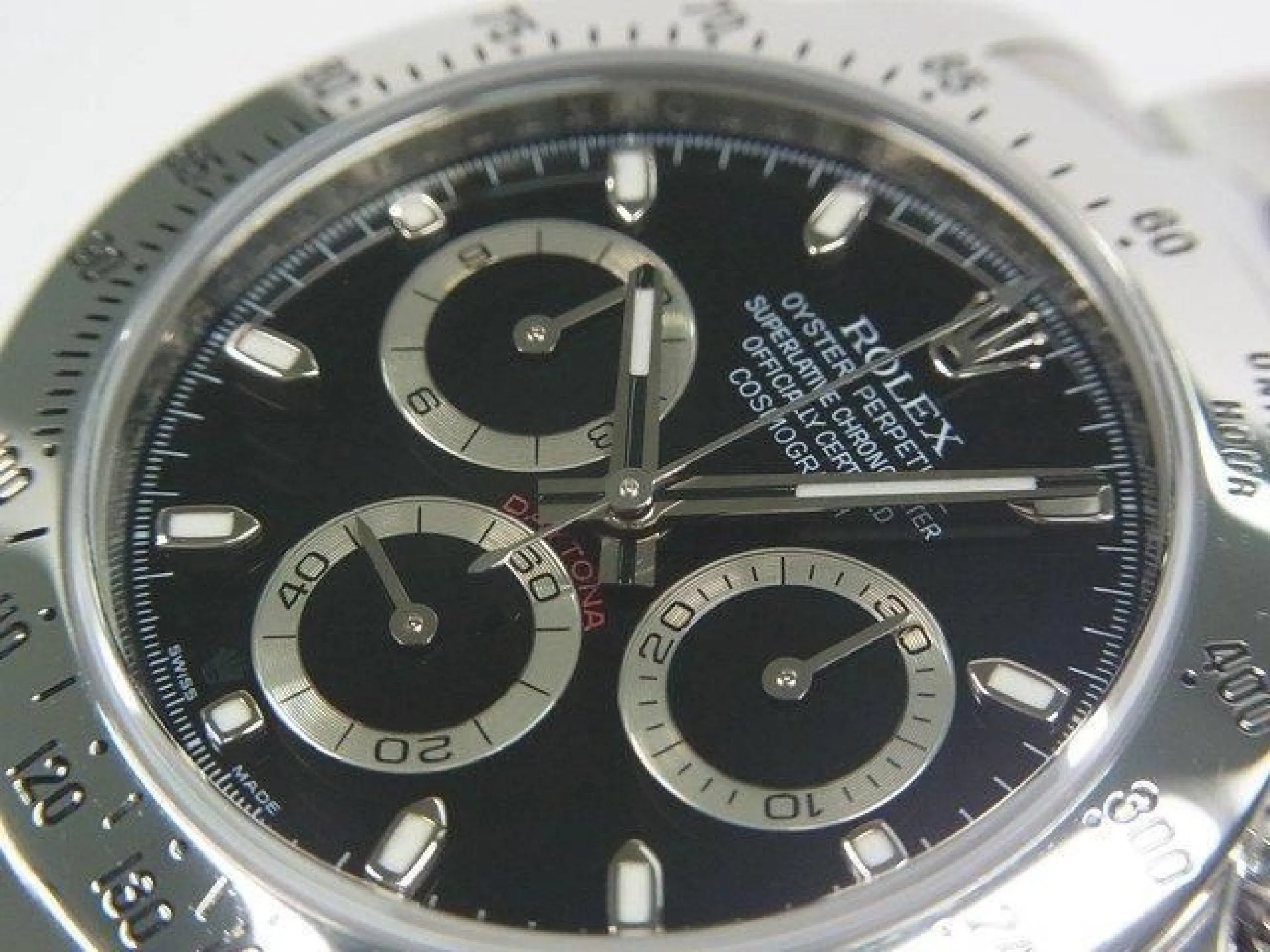 ROLEX Daytona black Dial 116520 V series Genuine goods Mens 183808042
