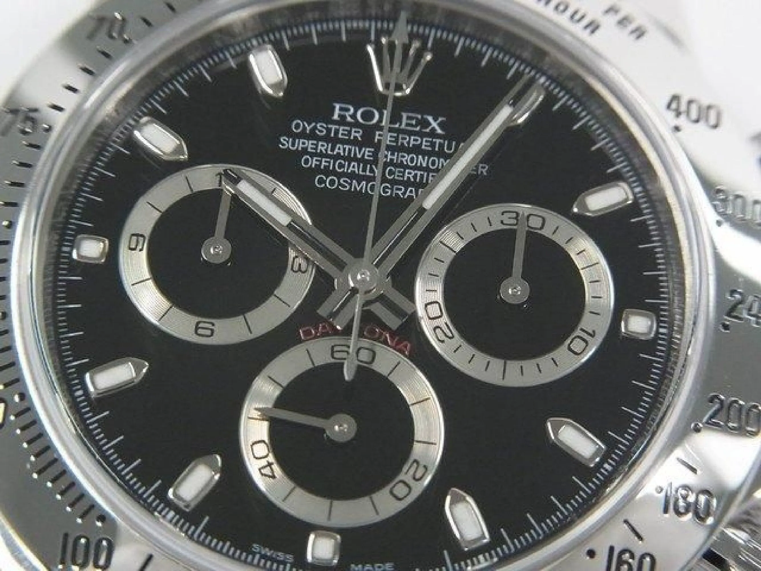 ROLEX Daytona black Dial 116520 V series Genuine goods Mens 183808042
