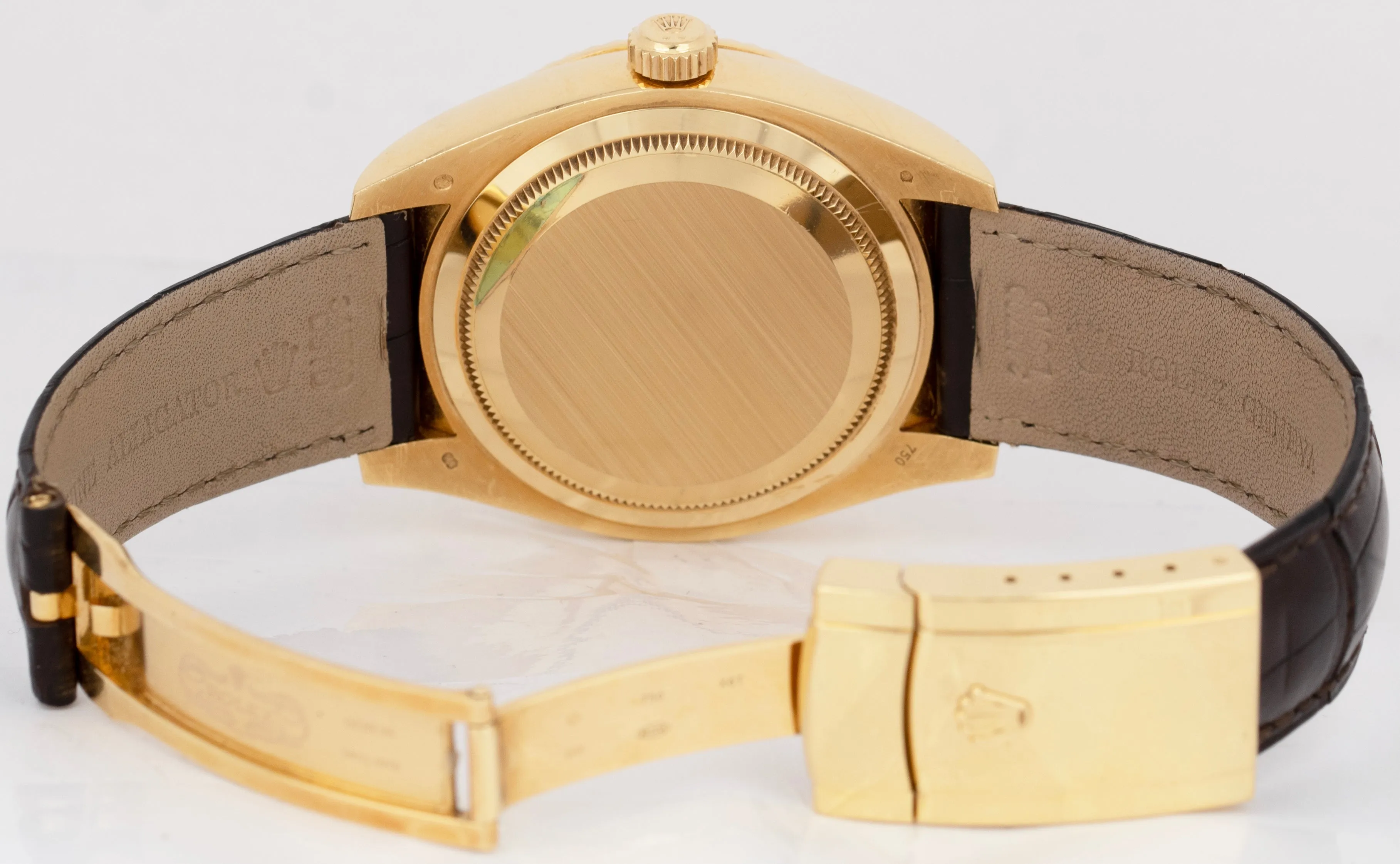 Rolex Sky-Dweller 42mm PAPERS 18K Yellow Gold Silver Roman 326138 Watch B P