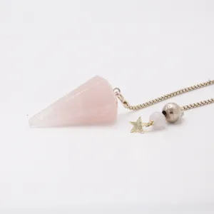 ROSE QUARTZ PENDULUM