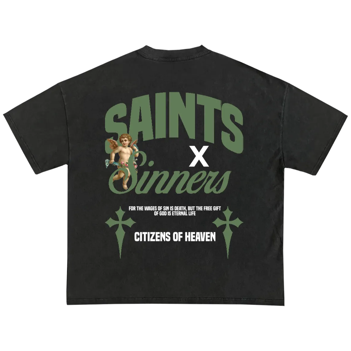 Saints x Sinners Tee- Vintage Wash