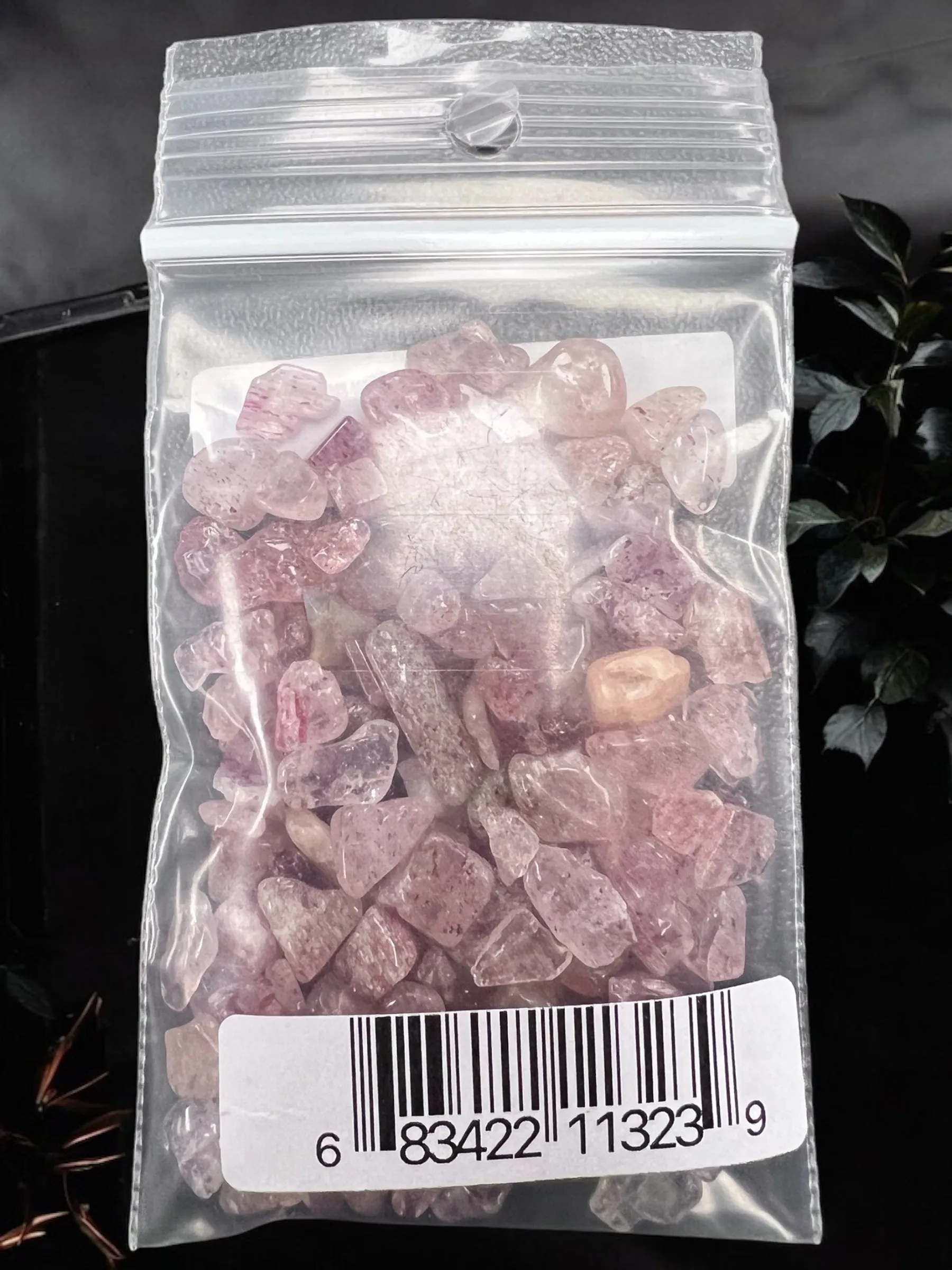 Strawberry Quartz Gemstone Chips