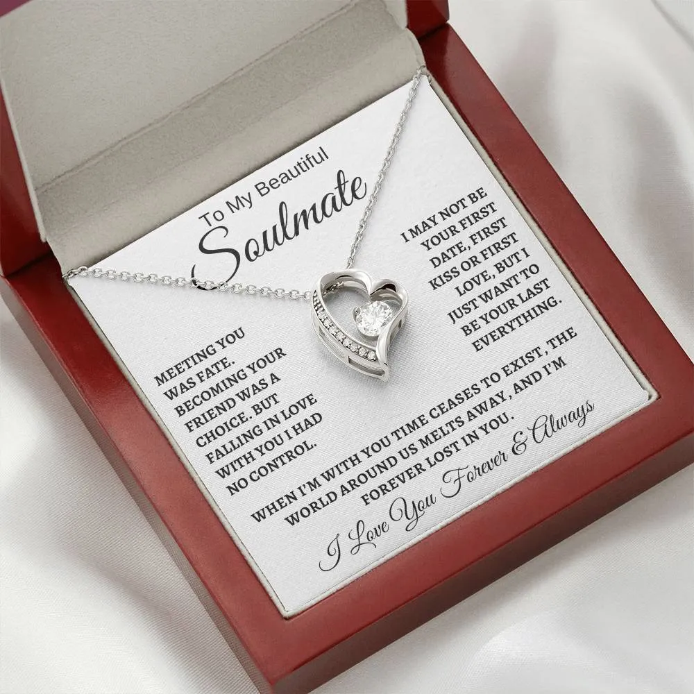 To My Beautiful Soulmate | Want To Be Your Last Everything | Forever Love Necklace ❤️
