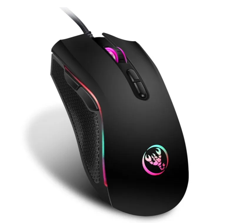 YZ Premiums | Comfortable Ergonomic Wired Gaming Mouse | Fire Buttons